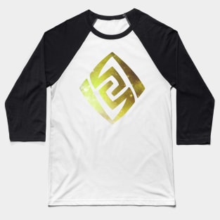 Geo Element Genshin Impact - Light Yellow Baseball T-Shirt